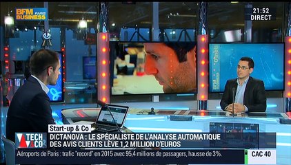 Start-up & Co: Dictanova, le spécialiste de l'analyse automatique des avis clients - 13/01