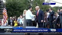 Artistas latinos unirá fuerzas contra Donald Trump