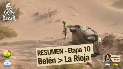 Resumen de la Etapa 10 - Coche/Moto - (Belen / La Rioja)
