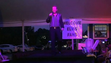 Colin Paul sings 'Wonderful World' Elvis Week 2010