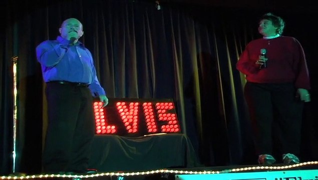 Danny and Layna Mccorkle sing 'The Lady Loves Me' Elvis Day 2008