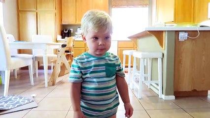 TODDLER CAUGHT ON BABY MONITOR!