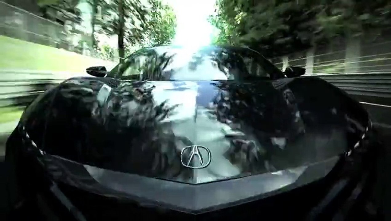 Honda NSX Concept movie (Motorsport)