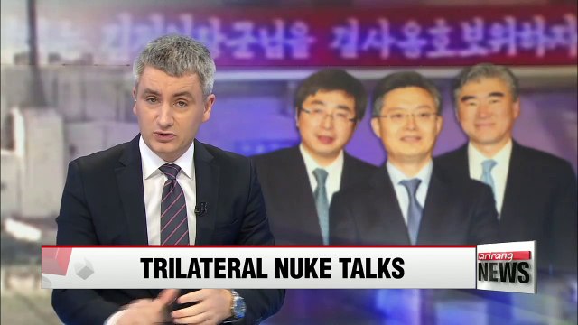 Nuclear envoys of S. Korea, U.S., Japan agree change is needed in approaching N. Korea