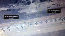 Russian Fighter Jets and Drones in Syria