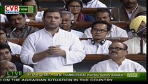 Rahul Gandhi attacks PM Modi in Lok Sabha over Land Bill | CVR English