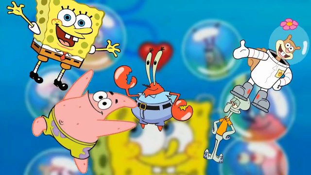 SpongeBob SquarePants Finger Family Song Nursery Rhymes SpongeBob Songs Cartoon Baby Learning Song