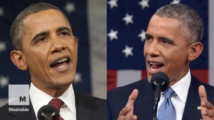 How Obama has aged since his first State of the Union