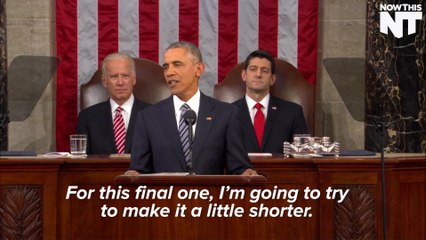 Obama Offers 2016 Candidates "Tips" in Last State Of The Union