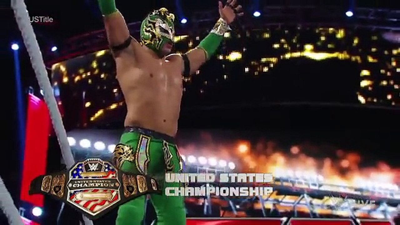 Kalisto vs. Alberto Del Rio – United States Championtitel Match_ Raw, 11. Januar 2016
