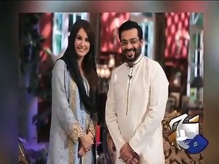 Reham Khan in Subh e Pakistan with Aamir Liaquat