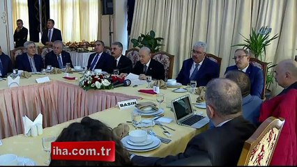Bahçeli yine ateş püskürdü!