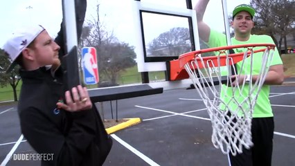 500 Foot Moving Goal Shot from Reunion Tower