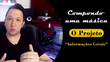compicao musical, o projeto, inicio, pré-produção, gravação, mixagem, masterização final