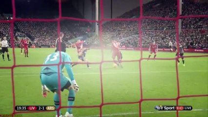 Highlights | Liverpool vs Arsenal [3 - 3] | [13/01/2016]