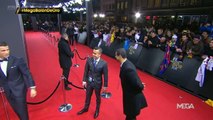 FAN jumps to the red carpet to meet and greets Cristiano Ronaldo | FIFA Ballon dOr 2015