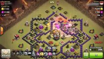 Clash of Clans - TH9 GoWiPe Attack #11