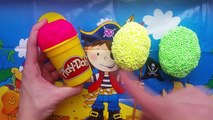 Learn Colors with Minions and Sponge Bob Play Doh Ice Cream