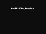 Download Amplified Bible Large Print Ebook Online