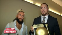 Enzo Amore & Colin Cassady accept the Tag Team of 2015 NXT Year-End Award- January 13, 2016