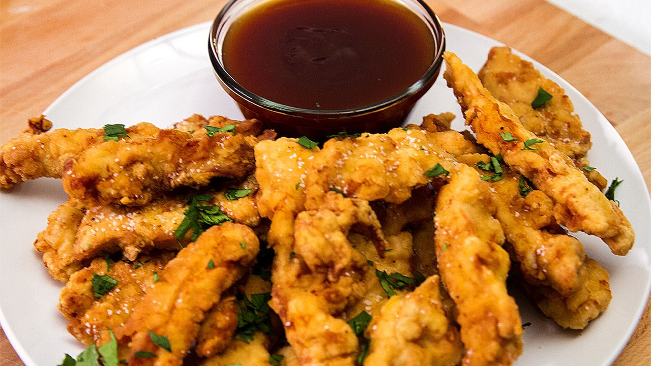 Mountain Dew Buffalo Sauce With Pan Fried Chicken