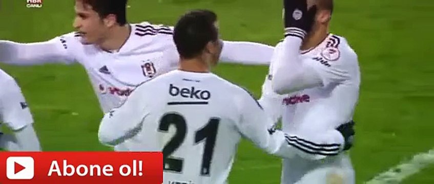 Besiktas 1 - 0 1461 Trabzon Highlights Turkish Cup 14-01-2016