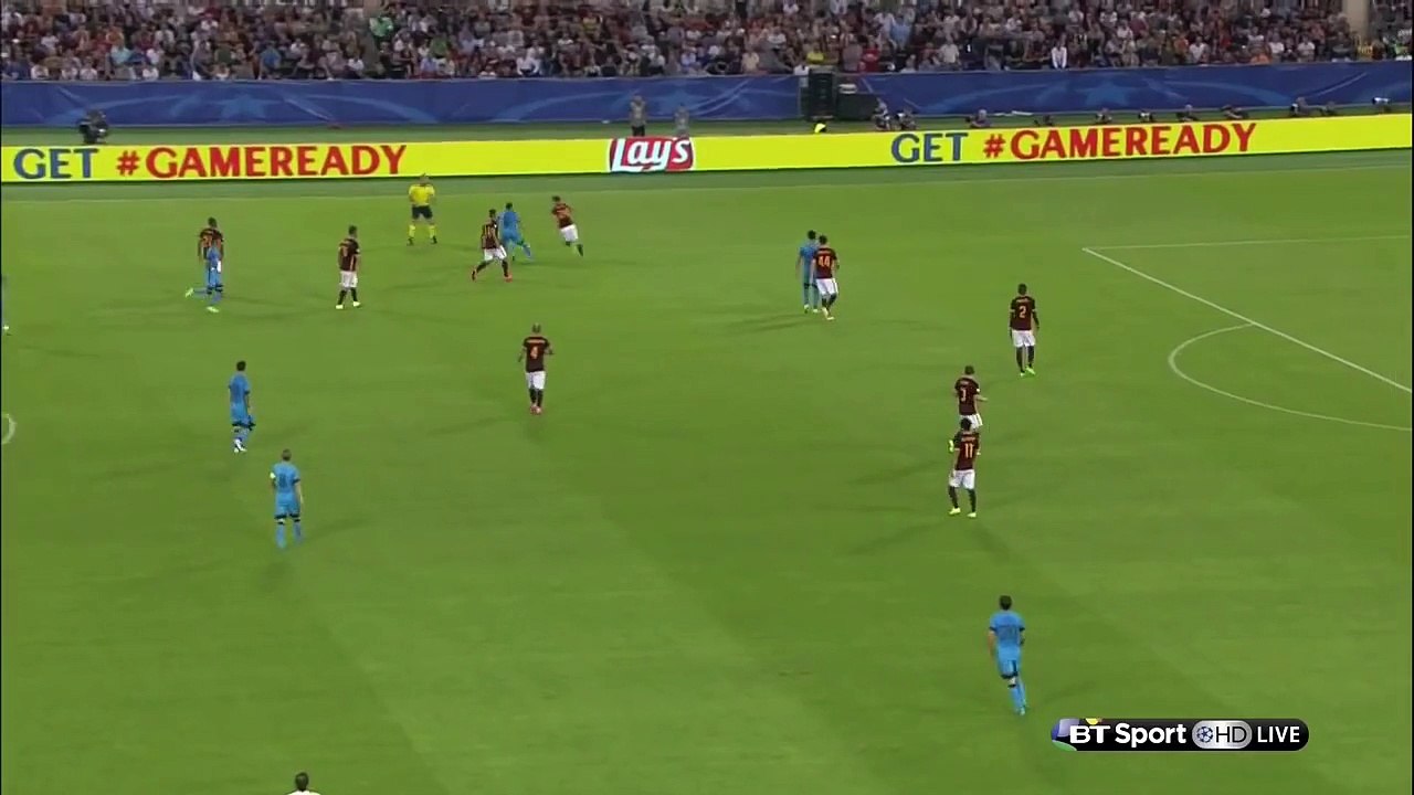 Alessandro Florenzi Amazing Goal vs Barcelona | Full Screen | HD | 1080p | [16/09/2015]