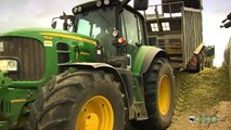 CLAAS JAGUAR 950 häckselt Mais mit Fendt 936 und Deutz TTV 630