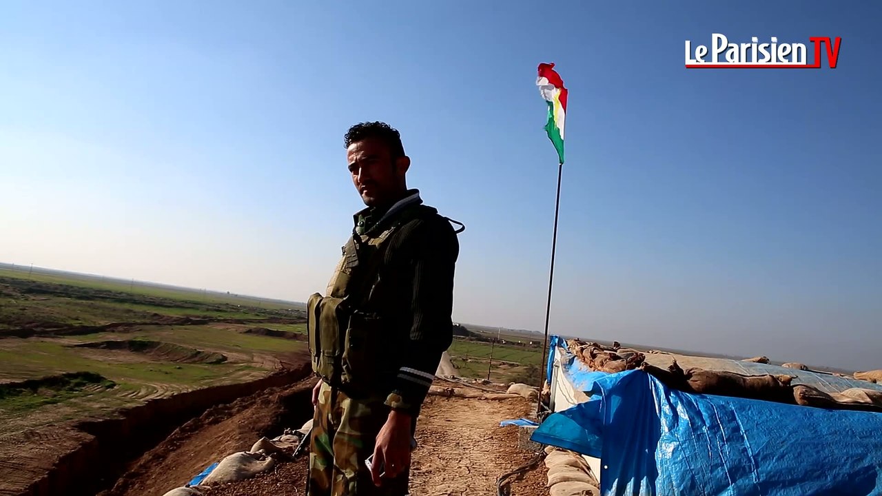 En Irak sur la ligne de front avec les Kurdes face à Daech