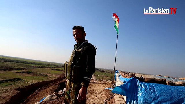 En Irak sur la ligne de front avec les Kurdes face à Daech