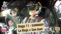 Stage 11 Summary - Car/Bike - (La Rioja / San Juan)