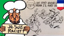 Is new Charlie Hebdo cartoon racist propaganda or satirical commentary?