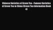 PDF Download Chinese Varieties of Green Tea - Famous Varieties of Green Tea in China (Green