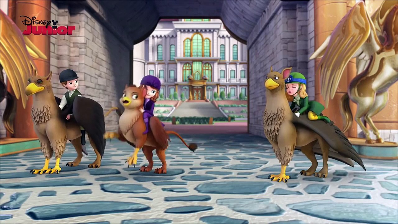 Sofia The First   Griffin Riding   Disney Junior UK