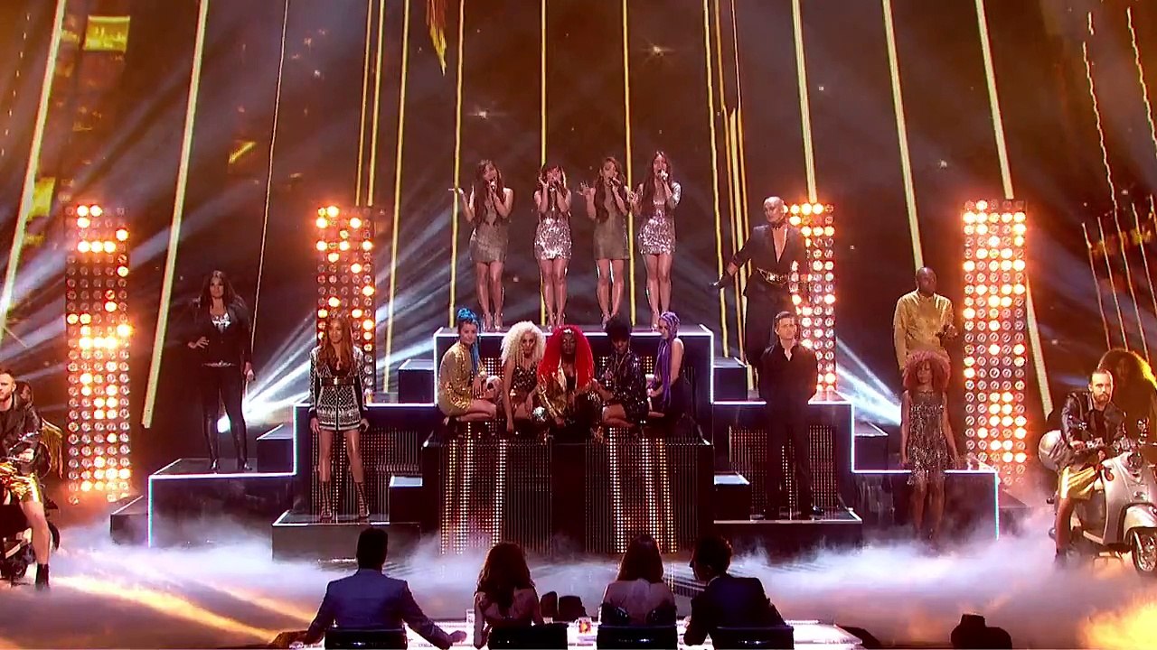 The Finalists return for a special Downtown mash-up | The Final Results | The X Factor 2015