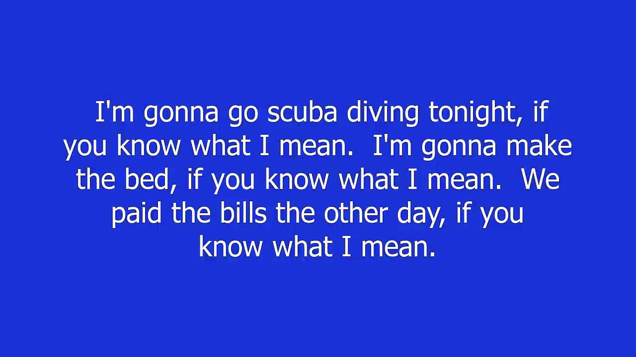 If you know what I mean meaning and pronunciation video Dailymotion