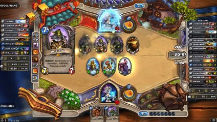 Hearthstone tavernBrawl Gearmaster Mechaziod first attempt