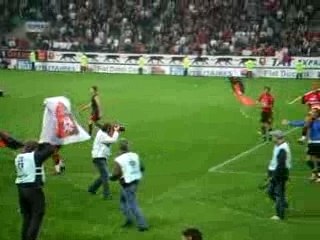 tour d honneur des joueurs rennais