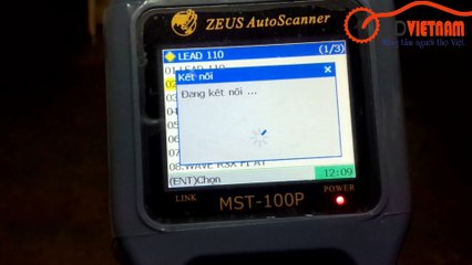Máy đọc lỗi xe máy MST100P kiểm tra xe Honda Lead
