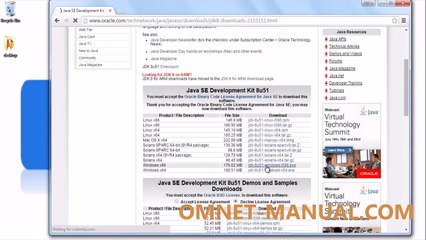 JDK INSTALLATION output