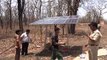 solar water pumping  at Forest in , Madhya Pradesh 0.75hp pump