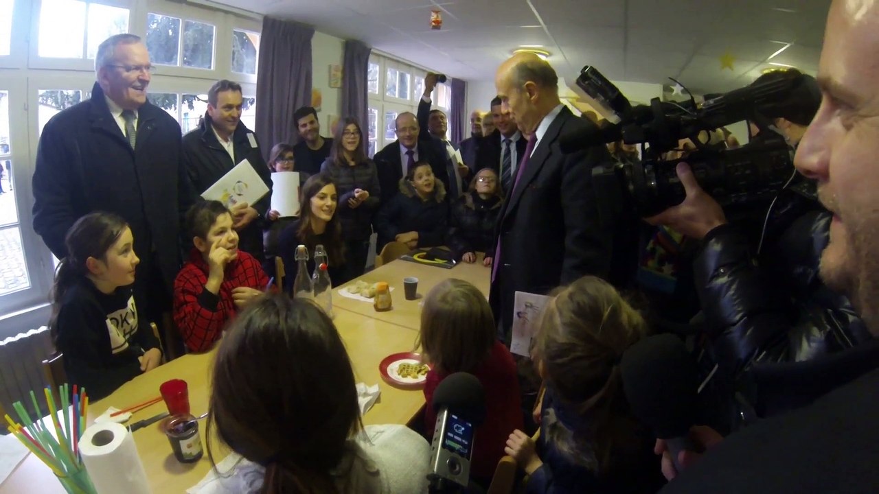 Ermitage Saint-Jean visite d'Alain Juppé