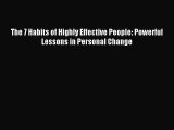[PDF Download] The 7 Habits of Highly Effective People: Powerful Lessons in Personal Change