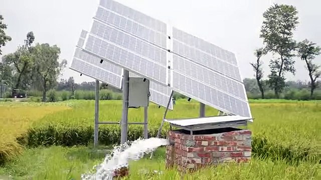 Solar Irrigation Pump - video by +9203458881410