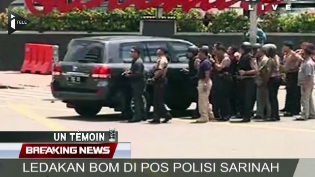 Des explosions dans le centre de Jakarta