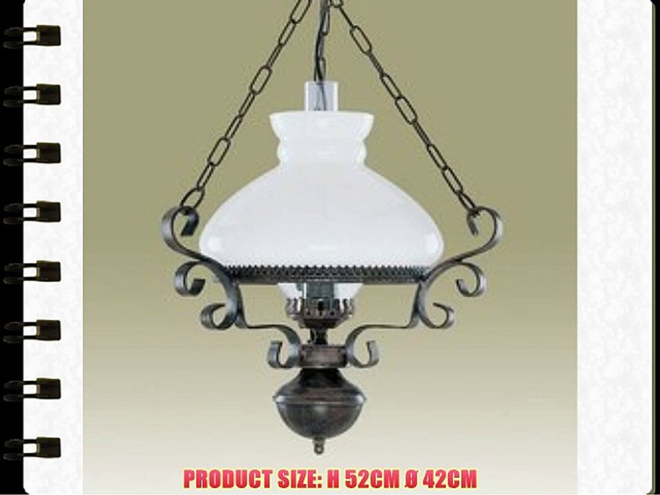 Oil Lantern 1 Light Foyer Pendant