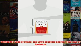 Download PDF  Surfing the Edge of Chaos The Laws of Nature and the New Laws of Business FULL FREE