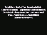 PDF Download Weight Loss Box Set Two: Superfoods Diet   Superfoods Salads   Superfoods Smoothies