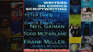Download PDF  Writers on Comics Scriptwriting FULL FREE