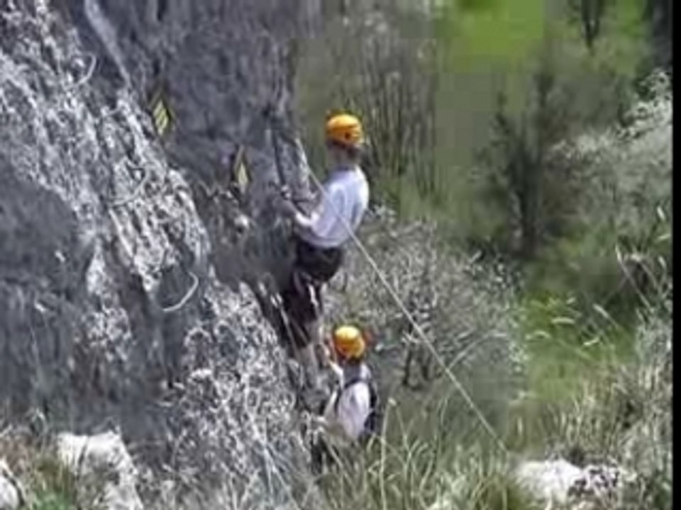 via-ferrata Ornans - Partie 1
